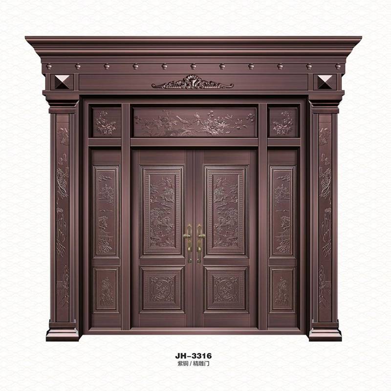 精雕门系列- 瑾轩门厂