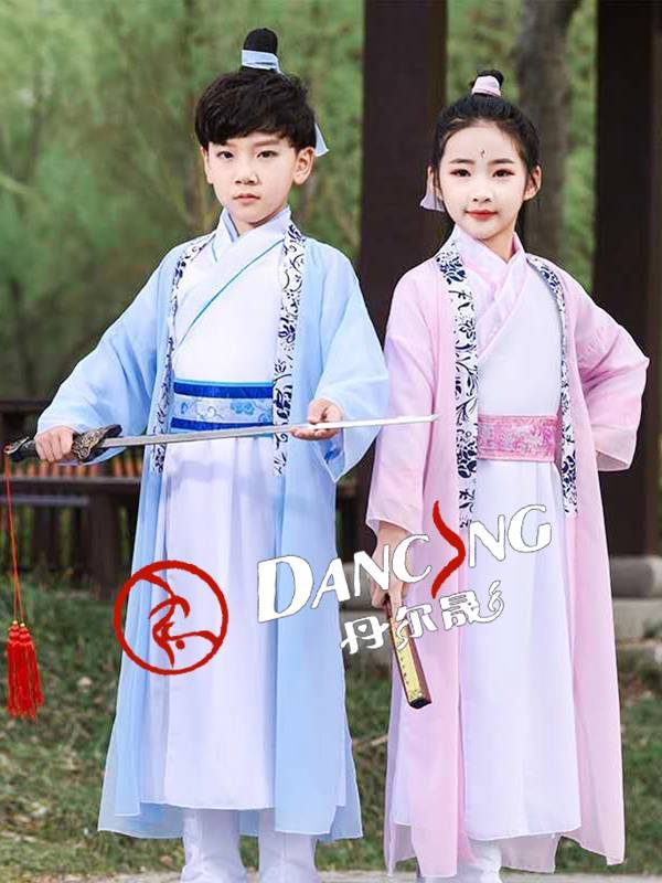 兒童加絨中國結禮服