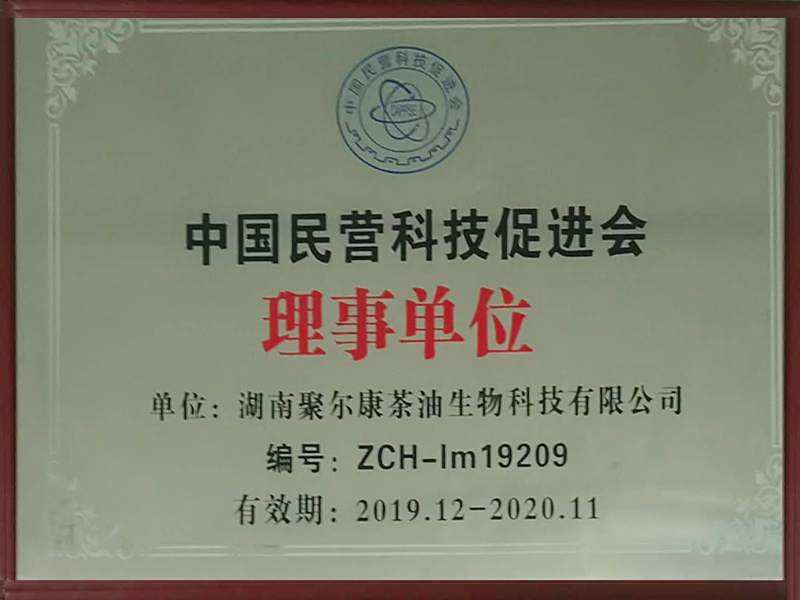 中国民营科技促进会理事单位