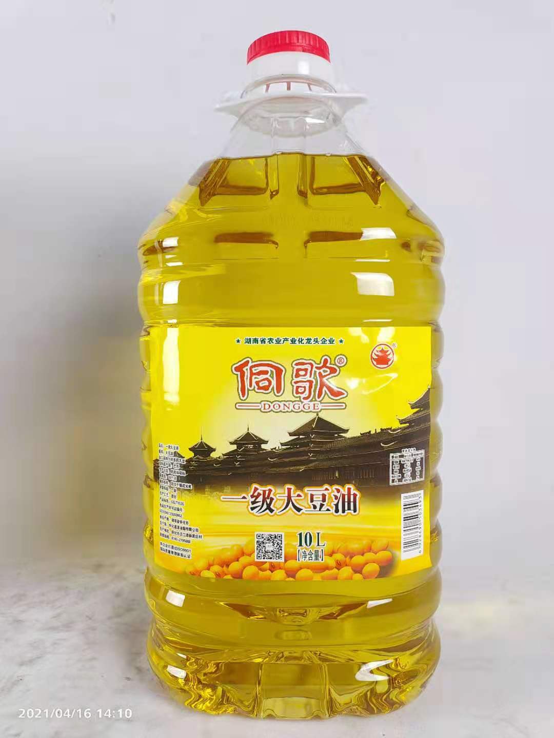 侗歌-一级大豆油10L