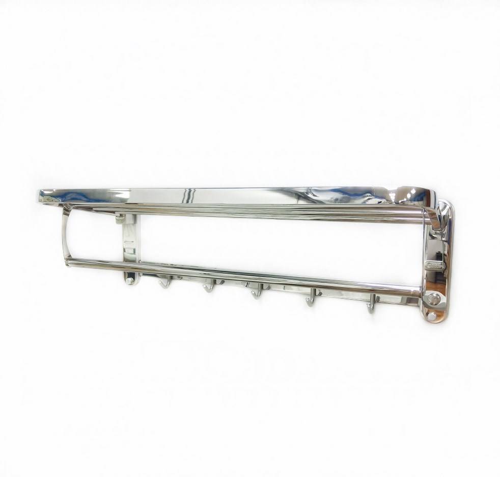 812 60cm(亮光） 湘之狼304不锈钢毛巾架