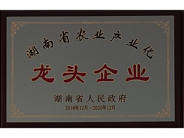 湖南省农业产业化龙头企业