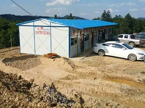 临湘羊楼司福水厂工地