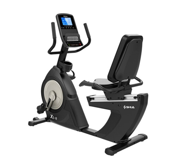 舒华X5-R高端家用卧式健身车自发电磁控室内健身器材SH-B6500R