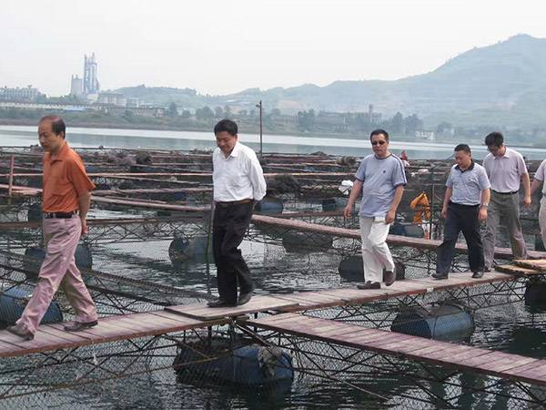 湖南省畜牧水产局领导一行检查指导工作