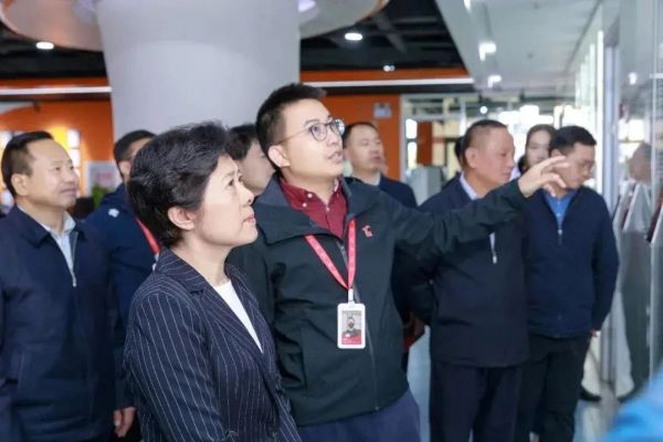 【会员新闻】省委常委、市委书记吴桂英调研副会长单位水羊股份：要深耕市场，要加力创新