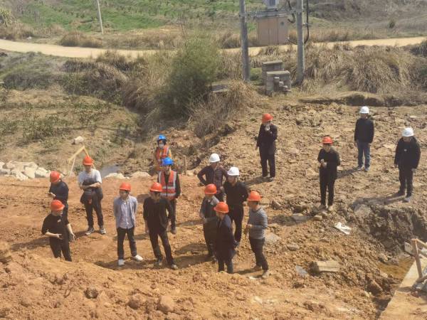 湖南省水利廳領導蒞臨項目施工現場檢查