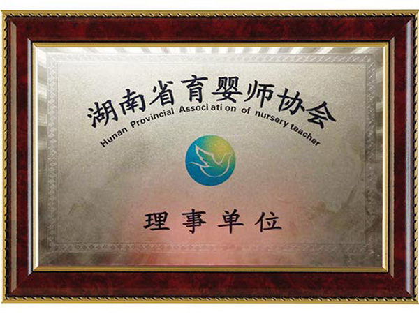 湖南省育婴师协会理事单位