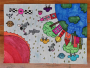 學生參加區科技大賽的作品-科幻畫