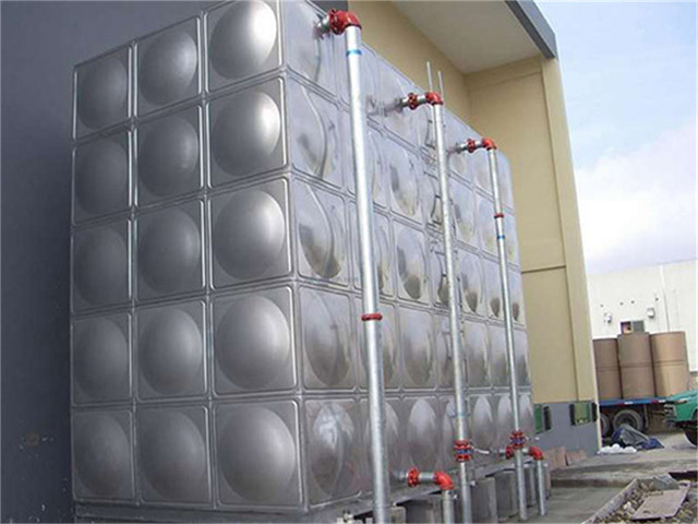 3200立方厂区储水大型不锈钢水箱