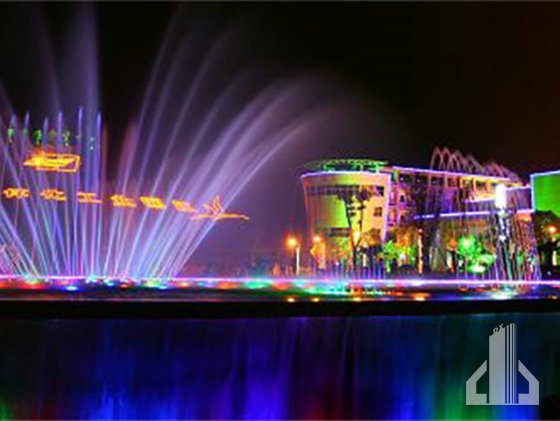 湖南省怀化市中方工业园夜景
