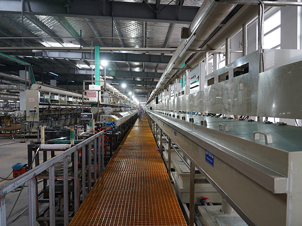 The production line of Nickel-plated steel strip