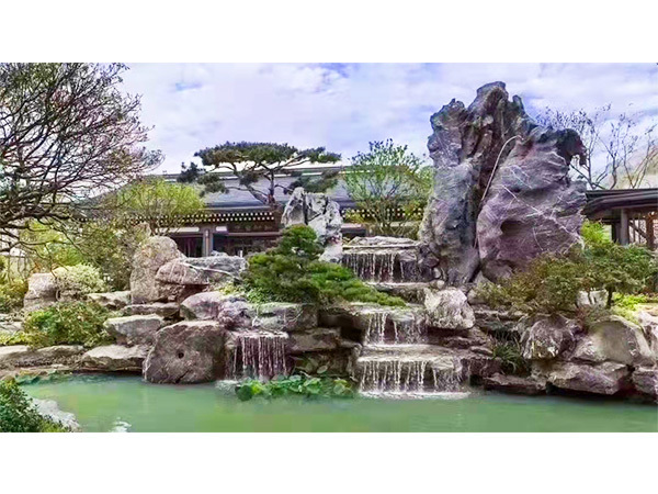 假山噴泉
