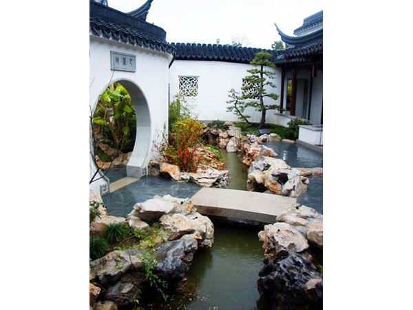 中式別墅庭院