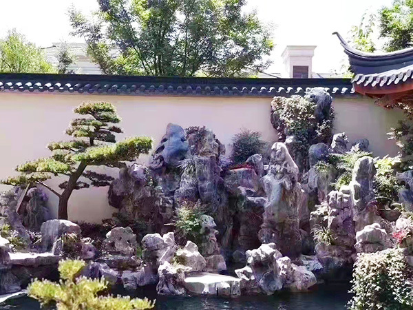 假山噴泉