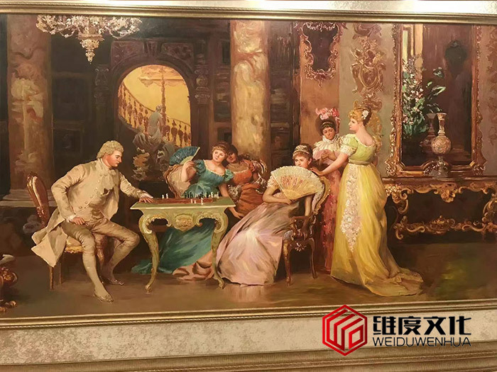 古典人物油画