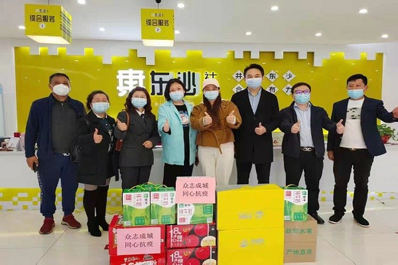 同心抗疫，民进芙蓉区工委在行动