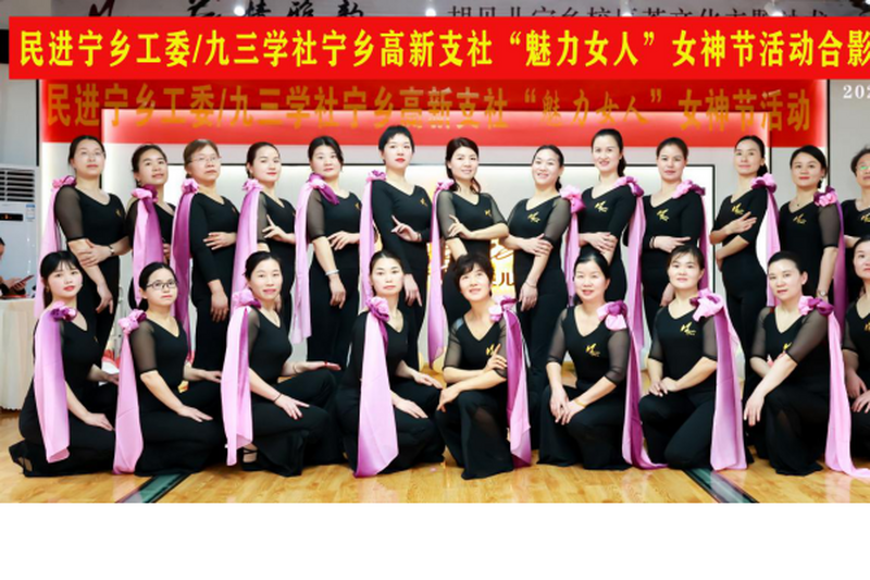 塑形体礼仪    做魅力女人 ——民进宁乡市工委开展“三八”妇女节庆祝活动