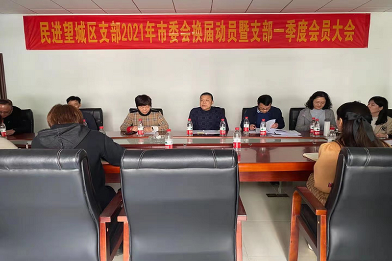 望城区支部召开会员大会
