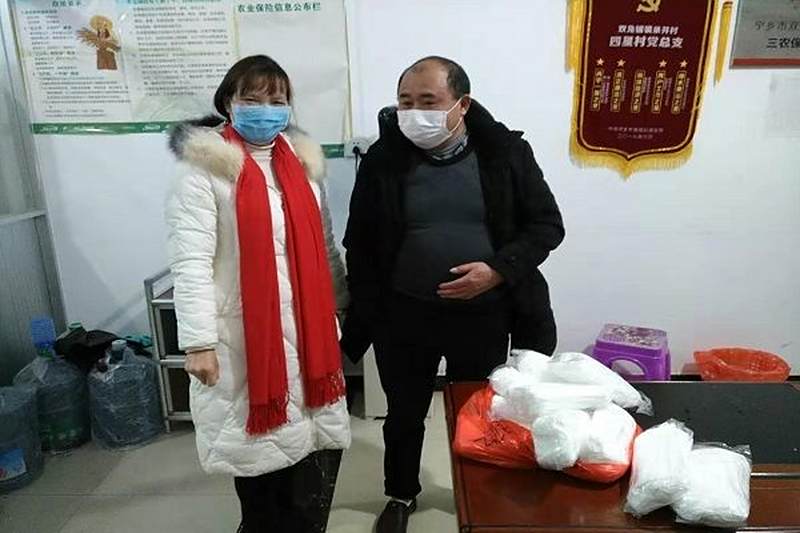 助力疫情阻击战   宁乡民进献爱心