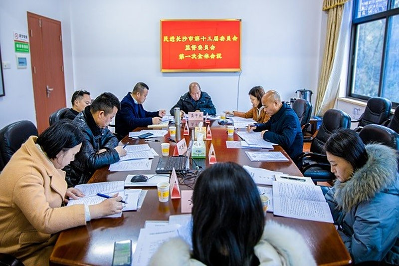民进长沙市第十三届委员会监督委员会全体会议召开