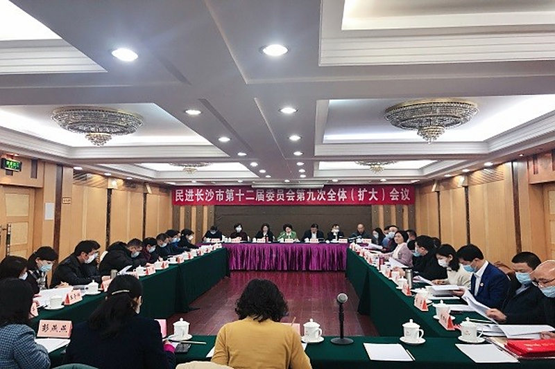 民进长沙市第十二届委员会第九次全体（扩大）会议召开