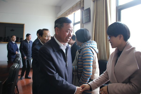 长沙“四大家”领导到民主党派市委机关开展
