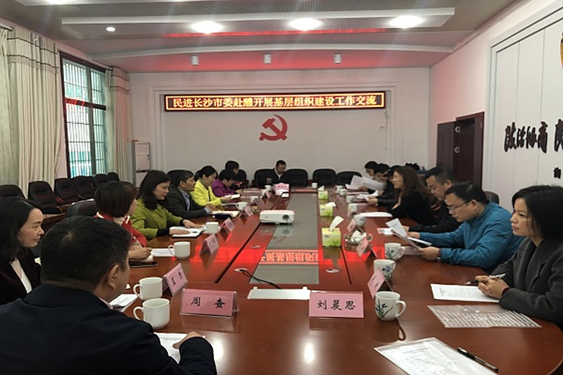 民进长沙市委赴株洲醴陵开展基层组织建设工作交流