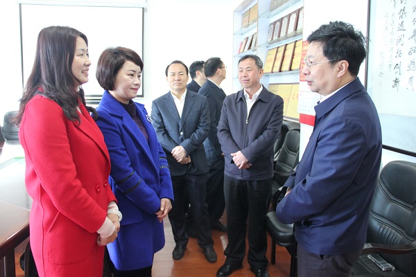 长沙“四大家”领导到民主党派市委机关开展