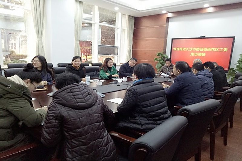 强基固本活力迸发 辛勤耕耘成果丰硕——民进长沙市委赴各工委走访调研纪实