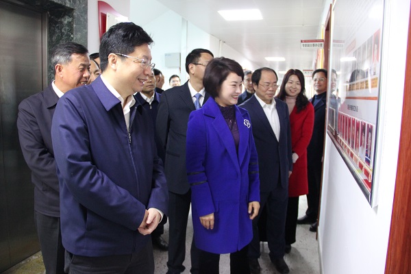 长沙“四大家”领导到民主党派市委机关开展