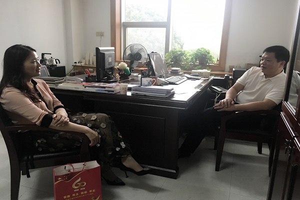 李素娥专职副主委赴开福区走访2