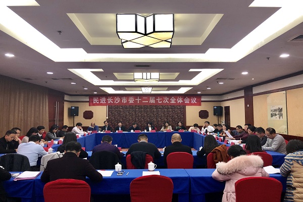 民进长沙市委十二届七次全会召开