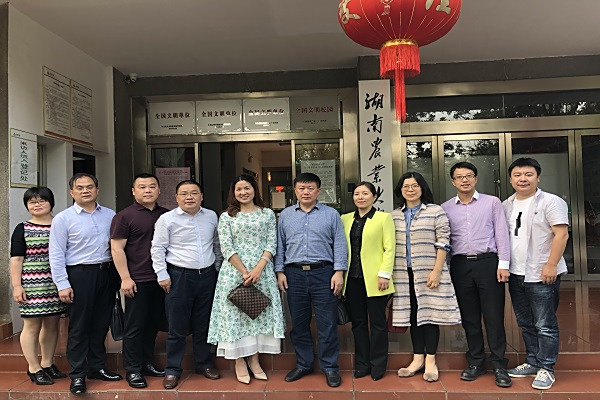 李素娥带队赴湖南农业大学走访调研2