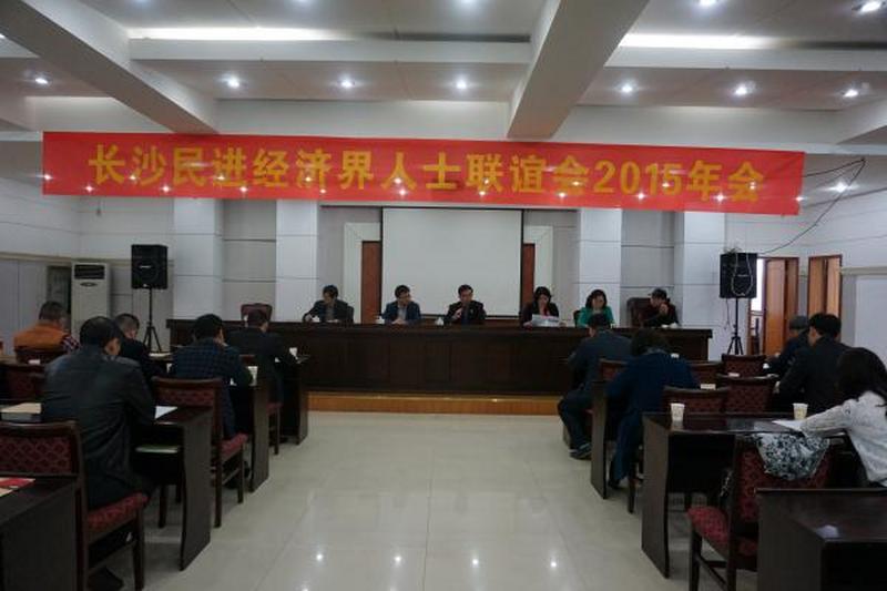 长沙民进经济界人士联谊会举行2015年年会