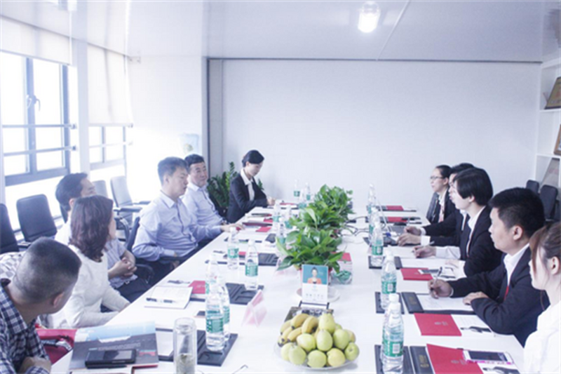 中共天心区委、民进市委领导到民进会员单位齐翔集团调研指导