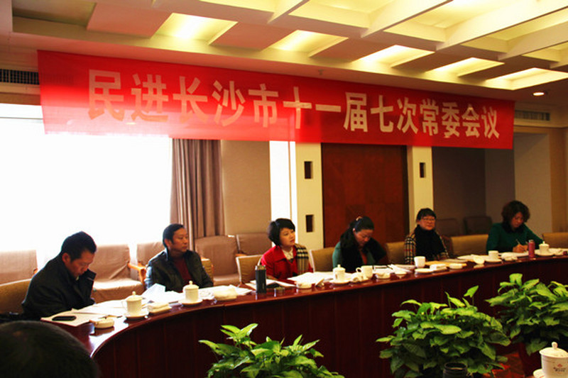 民进长沙市十一届七次常委会议召开