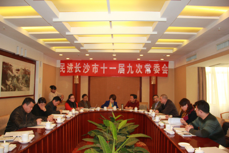 民进长沙市十一届九次常委会议召开