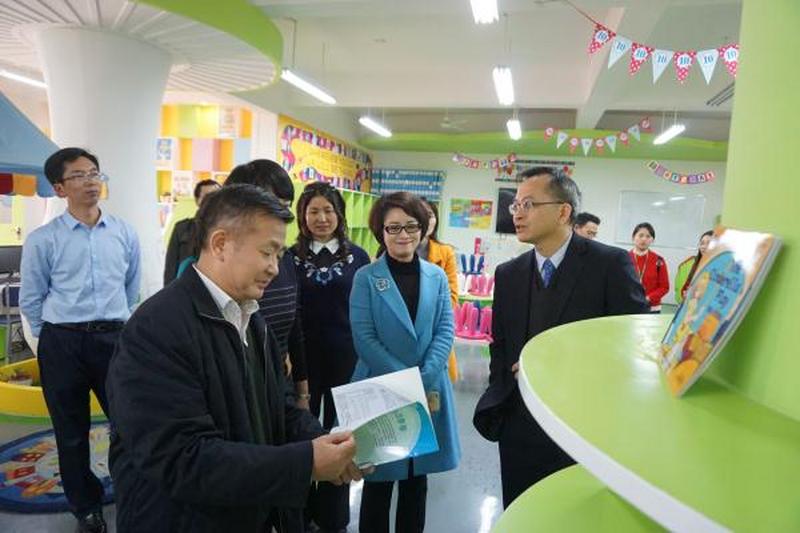 省人大常委会副主任、民进湖南省委主委谢勇一行调研“阅读•梦飞翔”项目