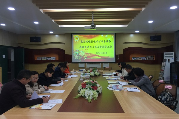 民进长沙市委下基层走访调研工作完美收官2
