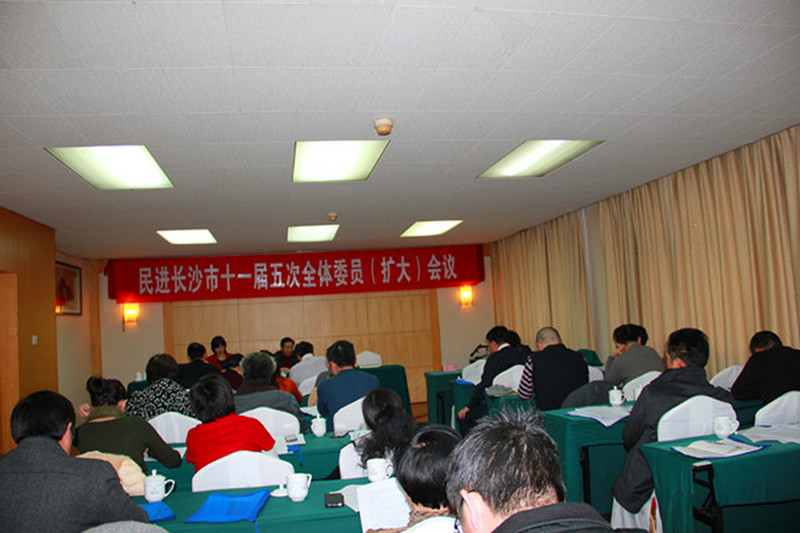民进长沙市十一届五次全体委员（扩大）会议召开