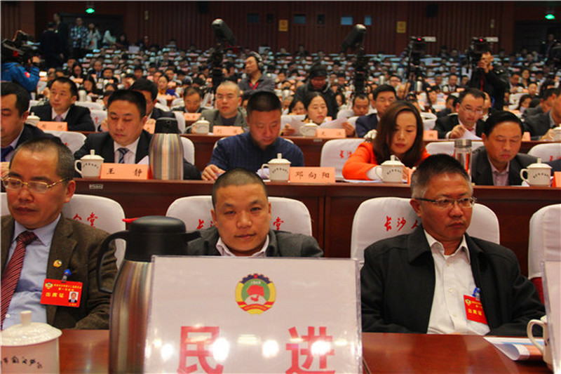 民进长沙市委会内市人大代表、政协委员积极参加市“两会”