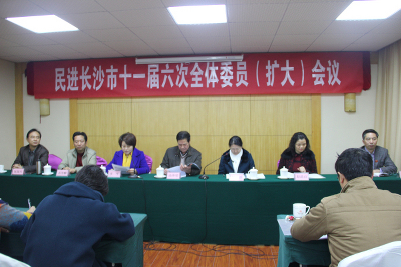 民进长沙市十一届六次全体委员（扩大）会议召开