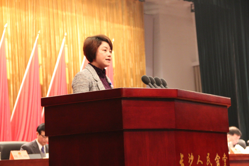 民进长沙市委在政协长沙市十一届三次全会上作大会发言