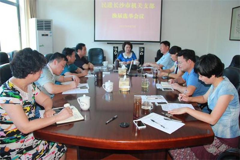 民进长沙市委机关支部换届选举圆满完成