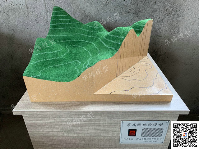 丹霞地貌模型