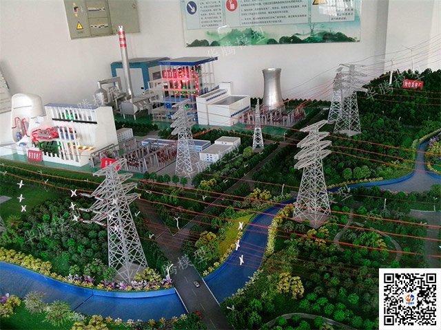 火力發電模型