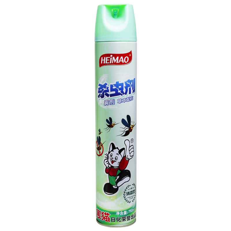 黑猫杀虫剂雾剂清香型750ml