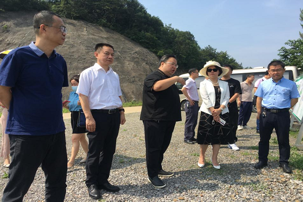 民进湖南省委会、长沙市委会赴跳马镇关刀新