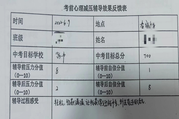 宁乡市人大代表、民进会员为考生团辅减压3